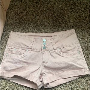 Blush colored shorts